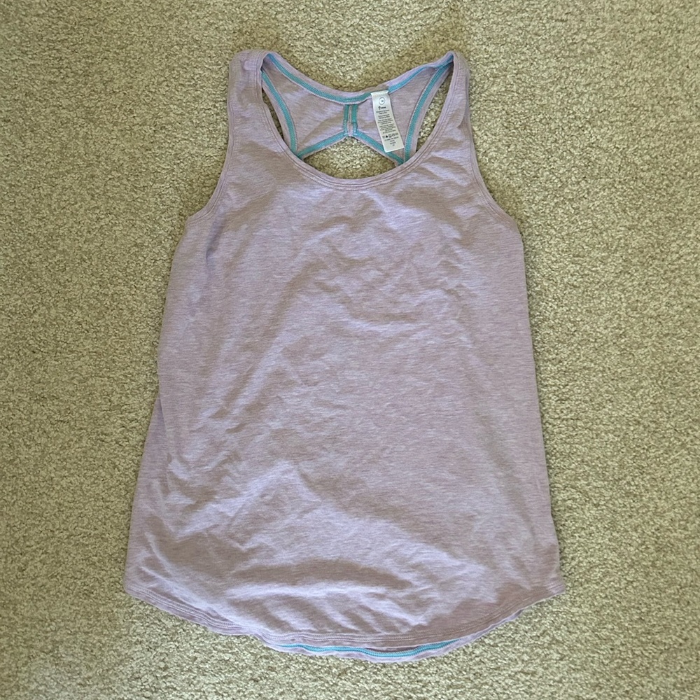 Ivivva Girls Size 14 Purple Tank Top